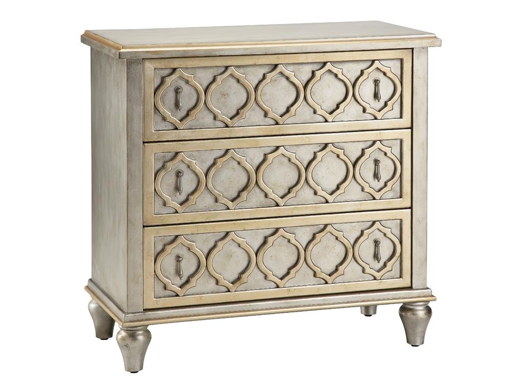 Stein World Chests Accent Chest 3 Drawer Raised Pattern Dream Home